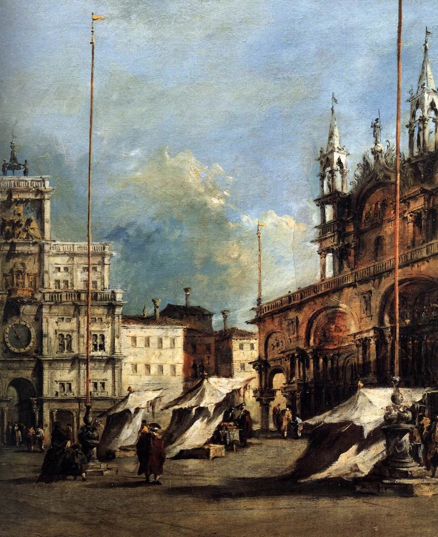 La Torre dell'Orologio - Akademie der bildenden Künste, Vienna, dettaglio